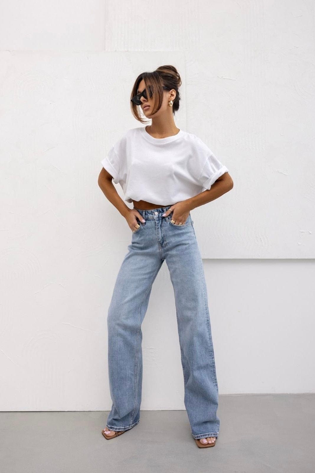 Trend Collection Wide Leg Jeans Emma